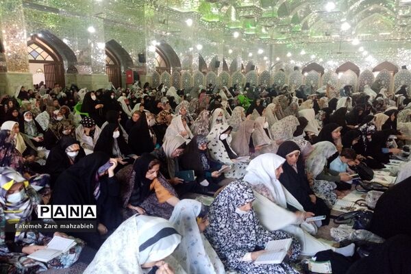 نماز عید سعید فطر در حرم سید علاالدین حسین (ع)