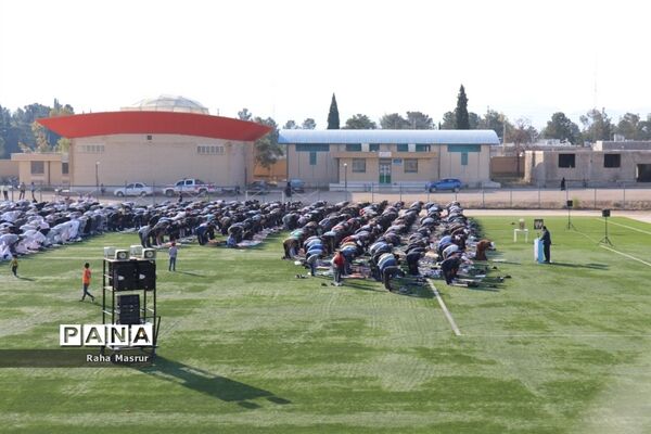 برگزاری نماز عید سعید فطر در شهرستان خرامه
