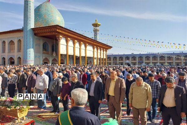 نماز عید فطر، عید بندگی  در شیراز