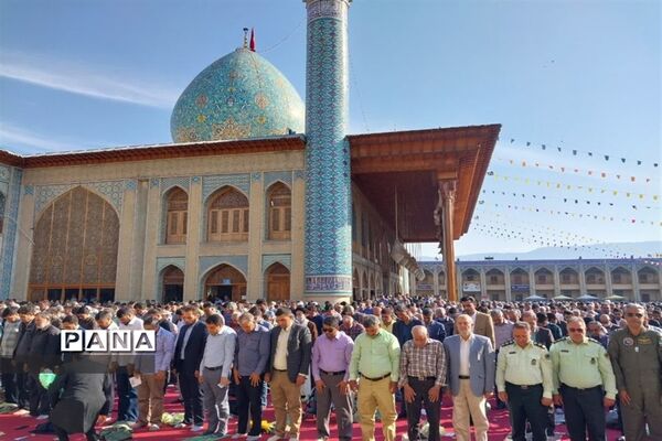 نماز عید فطر، عید بندگی  در شیراز