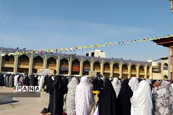 نماز عید فطر، عید بندگی  در شیراز