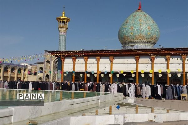 نماز عید فطر، عید بندگی  در شیراز