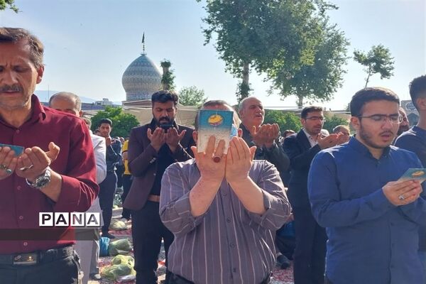 نماز عید فطر، عید بندگی  در شیراز