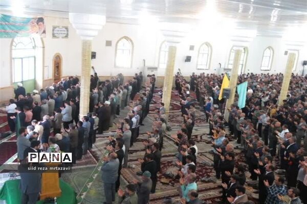 اقامه نماز عید سعید فطر در شهرستان جاجرم