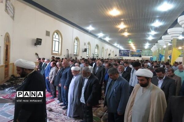اقامه نماز عید سعید فطر در شهرستان جاجرم