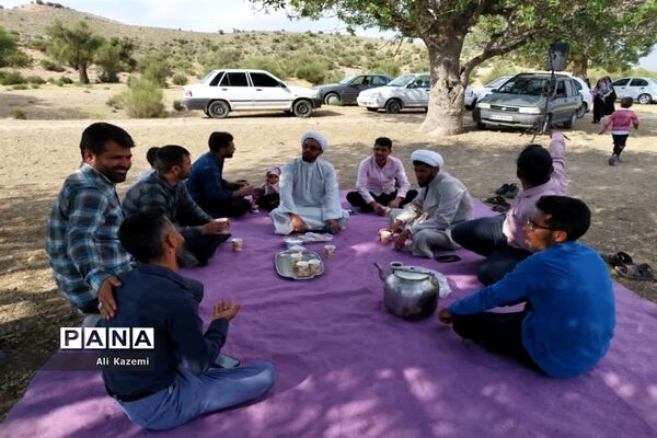 اردوی تفریحی ویژه قرآن پژوهان طرح «اسوه حسنه» در روستای بختیاری خاتم