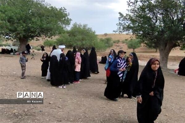 اردوی تفریحی ویژه قرآن پژوهان طرح «اسوه حسنه» در روستای بختیاری خاتم