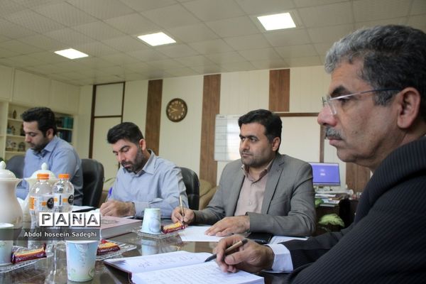 جلسه میز کار شهرستان‌ها و مناطق معاونت پرورشی و فرهنگی آموزش و پرورش استان بوشهر