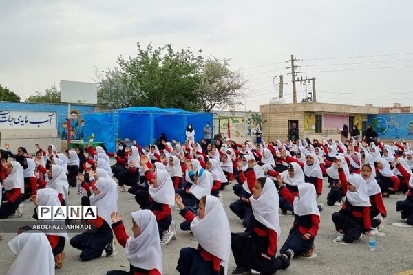 برنامه سه‌شنبه‌های مهدوی در دبستان دخترانه صحیفه نور فشافویه