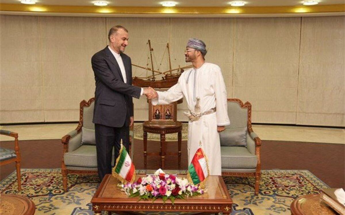 امیرعبداللهیان با وزیر خارجه عمان دیدار کرد