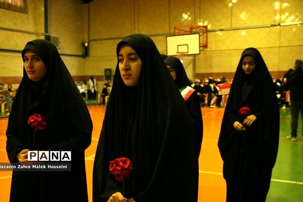 آیین افتتاح جشنواره فرهنگی و ورزشی دختران آفتاب ایران