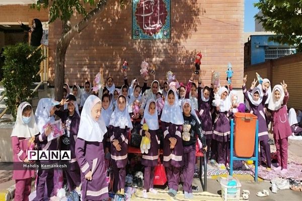 اردوی درون مدرسه‌ای در دبستان شهید اکبرلو  پاکدشت