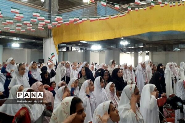 جشن تکلیف دانش‌آموزان دختر در مصلی امام خمینی(ره) شهریار