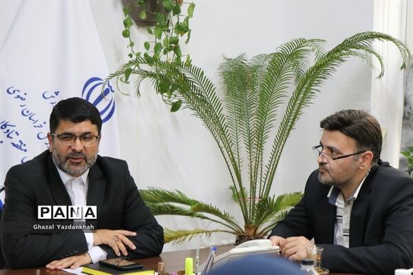 نشست خبری آموزش و پرورش منطقه تبادکان با خبرنگاران پانا