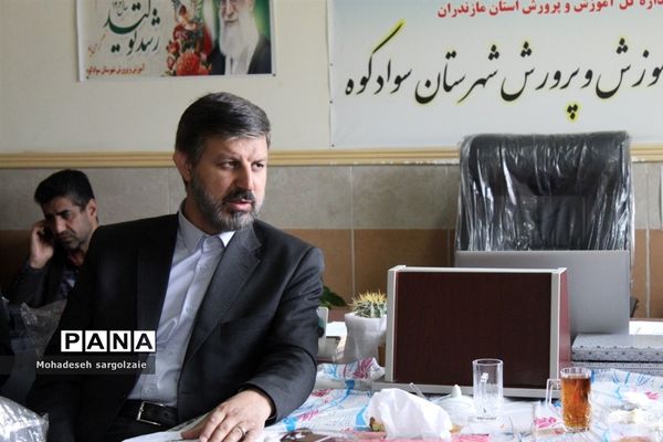 بازدید معاون پرورشی و فرهنگی وزارت آموزش و پرورش از اردوگاه دانش‌آموزی شهید حیدری سواد کوه