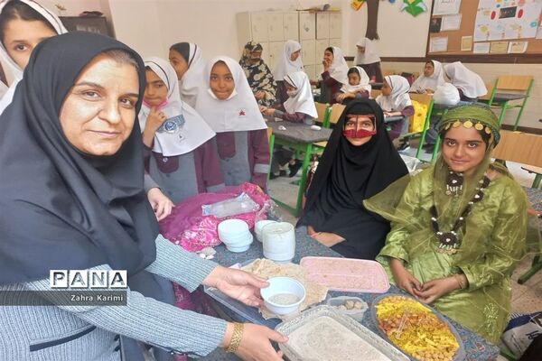 اختتامیه جشنواره جابر بن حیان دبستان شاهد نیک‌اندیشان ناحیه یک یزد