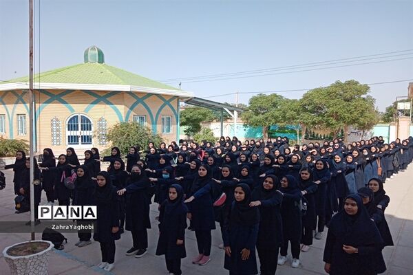 برگزاری اردوی آمادگی دفاعی در خلیل آباد