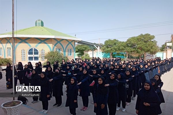 برگزاری اردوی آمادگی دفاعی در خلیل آباد