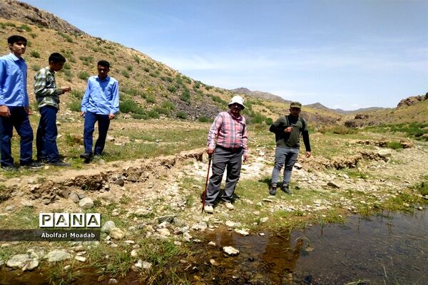 چهارمین اردوی راهیان علم و پیشرفت دانش‌آموزان دبیرستان نمونه آیت الله خامنه‌ای کاشمر