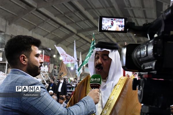 حضور پرشور مردم ولایتمدار استان خوزستان در دیدار با رئیس  جمهور