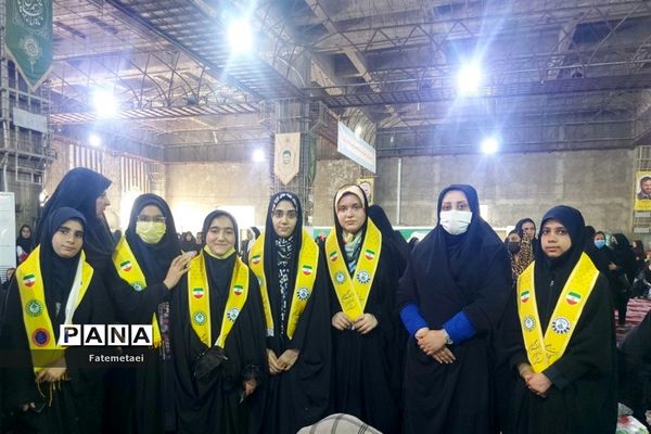 حضور پرشور مردم ولایتمدار استان خوزستان در دیدار با رئیس  جمهور