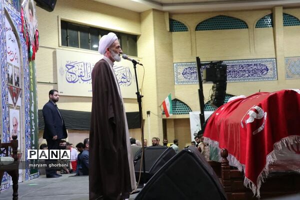 مراسم تشییع ووداع با آیت الله سلیمانی در بابلسر