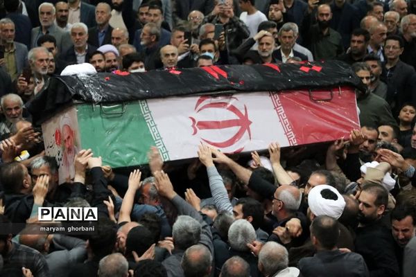 مراسم تشییع ووداع با آیت الله سلیمانی در بابلسر