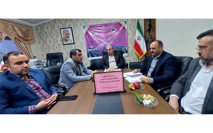 نماینده محمودآباد و نور در خانه ملت عضو قرارگاه جهادی آموزش و پرورش محمودآباد شد