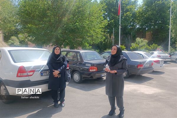 بازدید دانش‌‌‌آموزان دبیرستان زنده‌یاد علی حاتمی از آموزش و پرورش ملارد