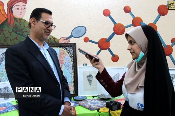 افتتاحیه نمایشگاه استانی درس فرهنگ و هنر در بوشهر