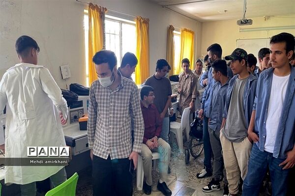 بازدید دانش‌‌‌آموزان مدرسه سعدی از هنرستان دارالفنون ملارد