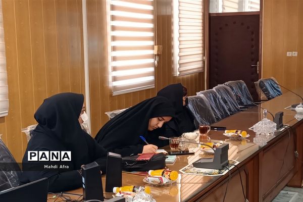 نشست هیات رئیسه مجلس دانش‌آموزی شهرستان بهبهان