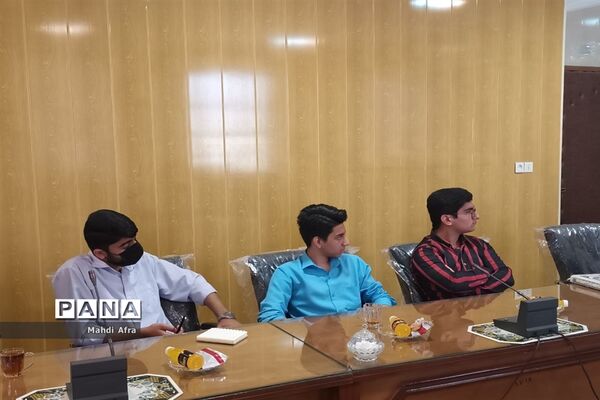 نشست هیات رئیسه مجلس دانش‌آموزی شهرستان بهبهان
