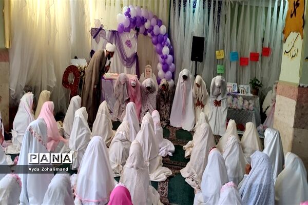 برگزاری جشن تکلیف، جشن بندگی در مدرسه توفیق شهرستان رباط‌کریم