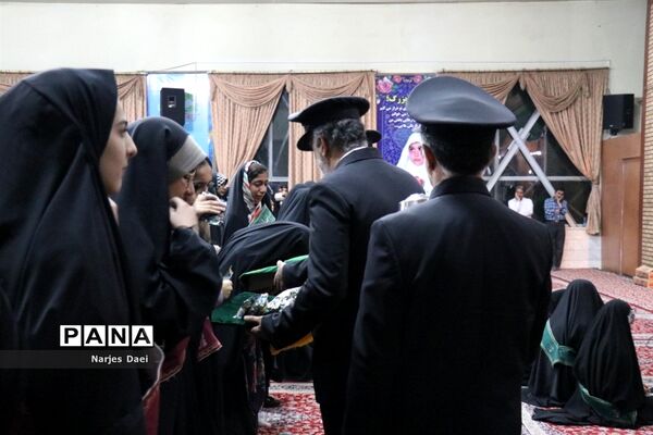 مراسم وداع اردوی زیارت اولی‌ها در مشهد مقدس