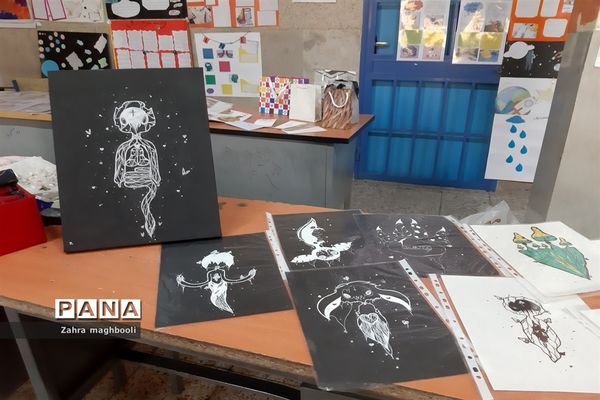 برپایی نمایشگاه معرفی مشاغل خانگی در مدرسه مهربانان ملارد