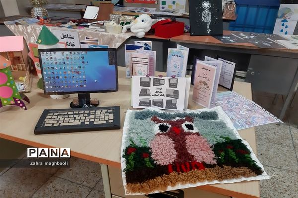برپایی نمایشگاه معرفی مشاغل خانگی در مدرسه مهربانان ملارد