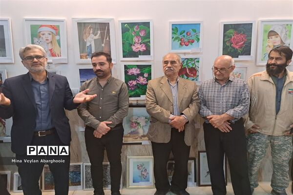 افتتاحیه نمایشگاه هنرجویان شهرستان پیشوا