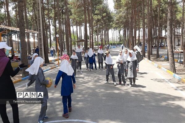 اردوی دانش‌آموزی مدارس ملارد در اردوگاه شهید منتظری شهریار