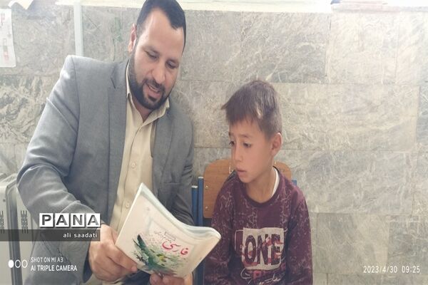 بازدید معاون آموزشی مدیریت آموزش و پرورش شهرستان کلات از مدارس روستاهای مرزی حوزه پساکوه