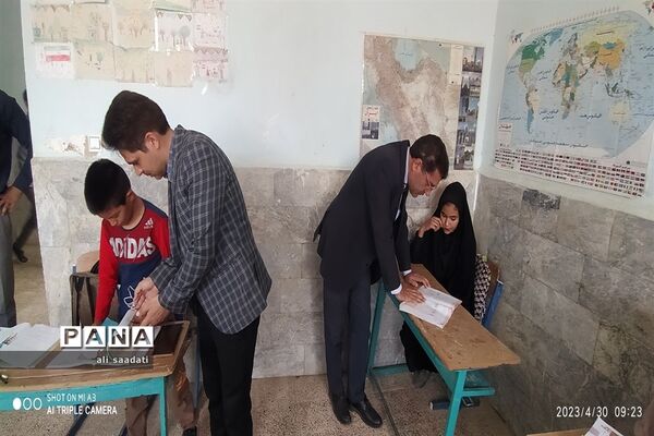 بازدید معاون آموزشی مدیریت آموزش و پرورش شهرستان کلات از مدارس روستاهای مرزی حوزه پساکوه