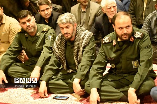 سومین شب شهادت آیت‌الله سلیمانی