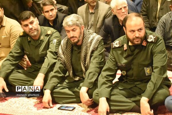 سومین شب شهادت آیت‌الله سلیمانی