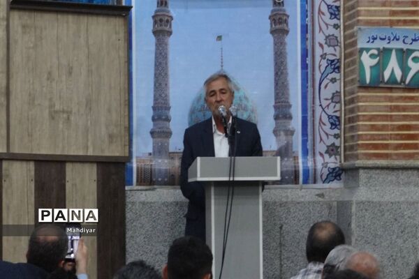 برگزاری نمازجمعه در شهر جوادآباد