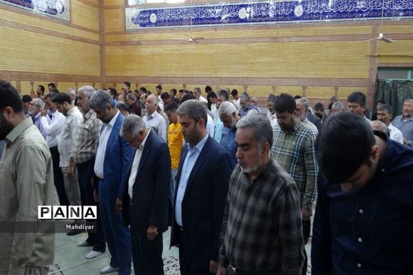 برگزاری نمازجمعه در شهر جوادآباد