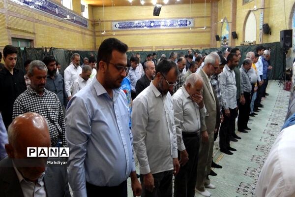 برگزاری نمازجمعه در شهر جوادآباد