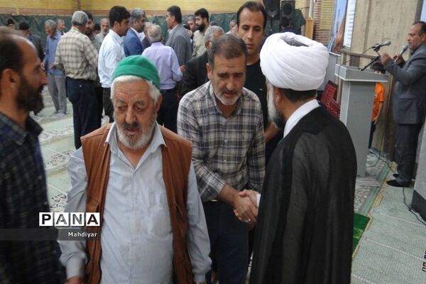 برگزاری نمازجمعه در شهر جوادآباد