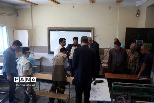 مشارکت گروه‌های جهادی سازمان دانش‌آموزی شهرستان‌های استان تهران در اجرای طرح شهید عجمیان