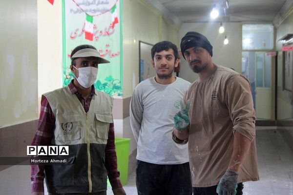 مشارکت گروه‌های جهادی سازمان دانش‌آموزی شهرستان‌های استان تهران در اجرای طرح شهید عجمیان