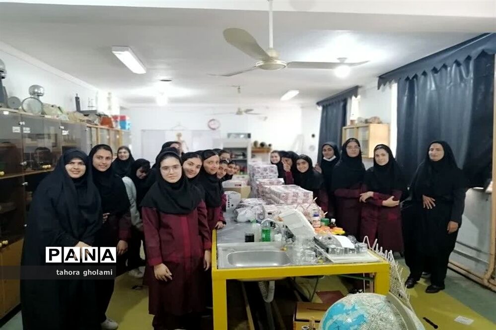 بازدید از مدرسه‌‌ آفرینش و بصیرت  محمود آباد